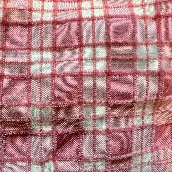 Free People Olivia Gingham Print Blazer Vintage Style Sold Out Online Sz XSmall - Picture 4 of 15